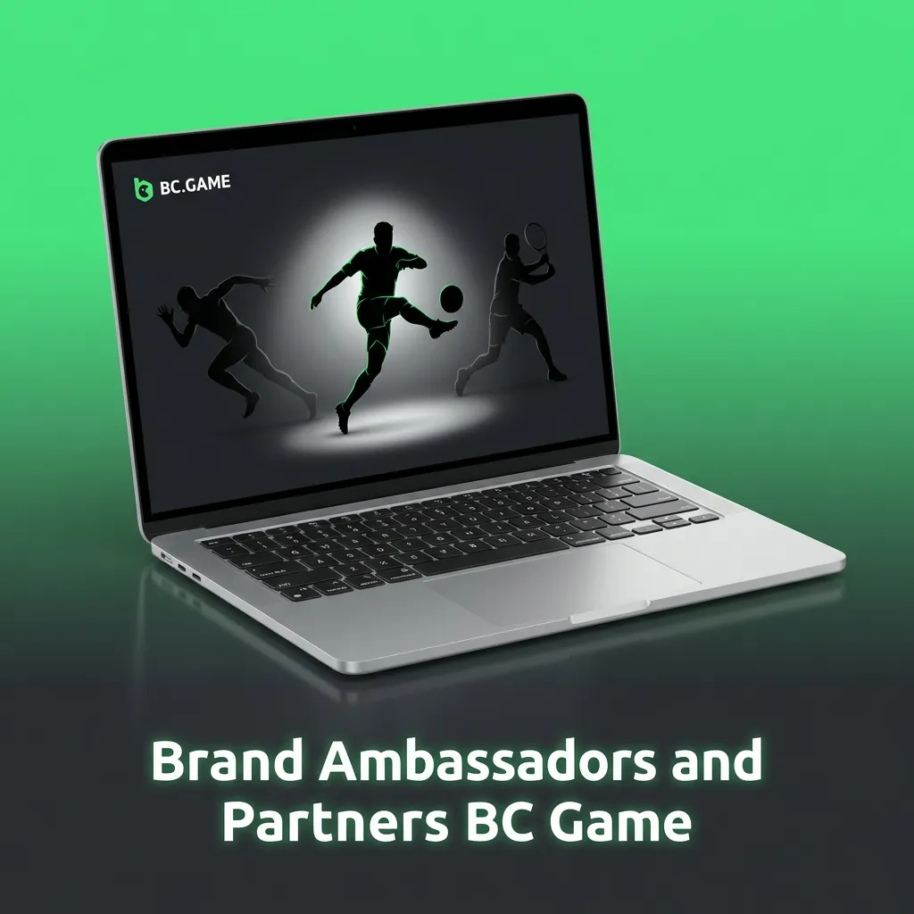 Graphic about BC Game’s global influencer partnerships, noting no permanent India-specific brand ambassador currently.